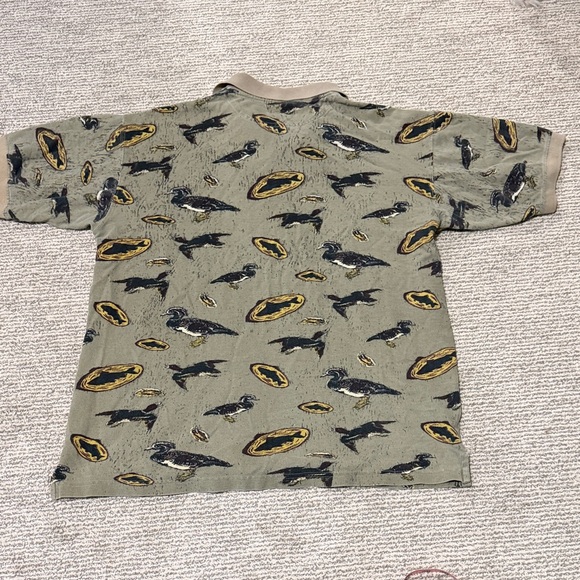Duck Head Green and Tan Polo Shirt - Picture 7 of 7